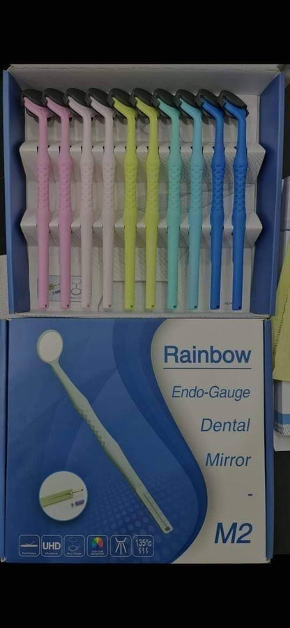 M2 Rainbow Dental Mirrors